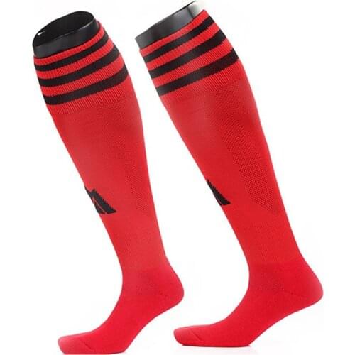 Adult Soccer Socks Football Thick Antiskid Soccer Knee High Breathable Warm Socks Training Football Long Stocking Top Quanlity