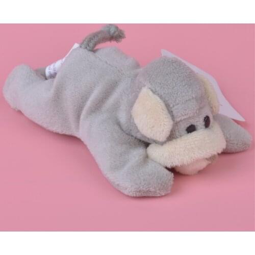 1 Pcs Grey Color Shar Pei Dog Plush Fridge Magnet Toy, Kids Child Doll Gift Free Shipping