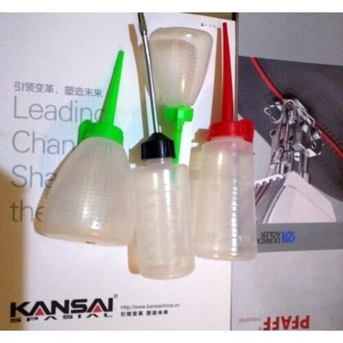 2PCS KANSAI Sewing Machine Oiler Oil Can Empty Singer, Brother, Consew, Juki ,PEGASUS, PFAFF, SEIKO YAMAOTO ,TAJIMA ADLER