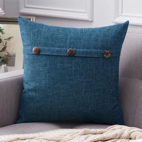 45x45cm Pillow Case for Sofa Bed High-Quality Cotton & Linen Throw Cushion Pillow Cover Printing Cushion Pillow Case Bedroom New