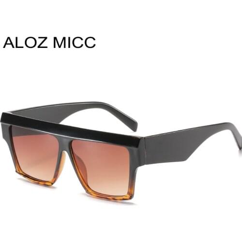 ALOZ MICC New Fashion Square Sunglasses For Women Trendy Brand Design Vintage Men Classic Personality Eyeglasses Female Eyewear