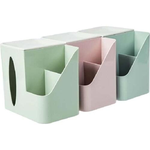 BF040 Creative Home Furnishing multi-function desktop box Doug sundries box tissue box 19*12*17cm