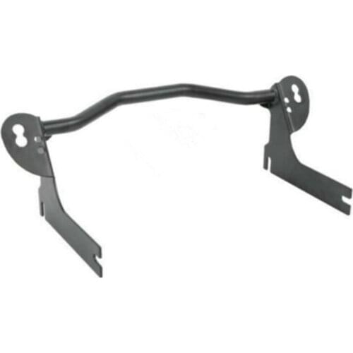 Black Front Spotlight Passing Lamp Mount Light Bar for Touring Road King 1994-2013