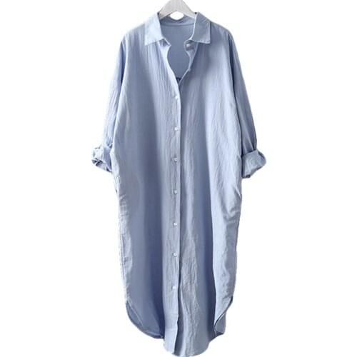 EAEOVNI Women's Blue Shirts