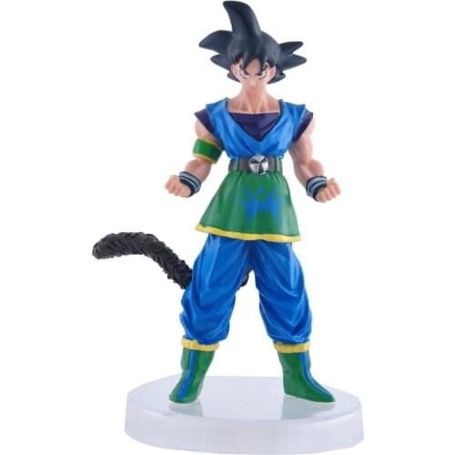 Dragon Ball Z Anime Action Figurine Son Goku Figma Model Q Version 13CM PVC Collection Brinquedo Kakarotto Statue Toys For Kid