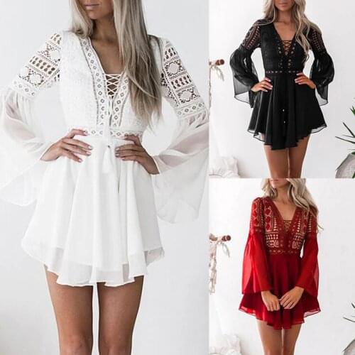 LUXSUNN Long Sleeve Summer Dresses