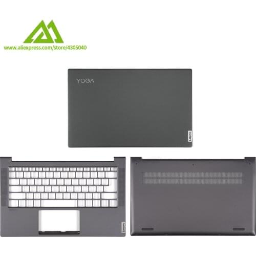 Original New Palmrest Cover/Bottom Case Cover For Lenovo Yoga Slim 7-14 7-14ARE05 7-14ITL05 7-14IIL05 Gray