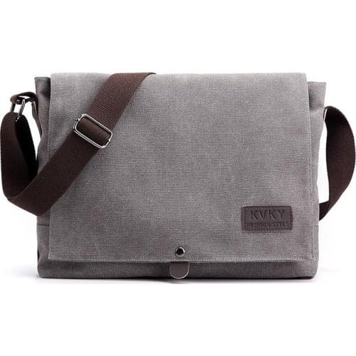 Mens messenger bag retro bag mens BAG canvas bag shoulder bag leisure briefcase