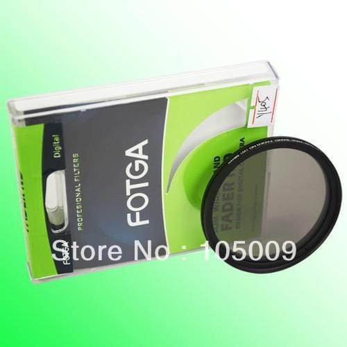 Nd2-nd400 46 49 52 55 58 62 67 72 77 82 86 mm slim fader ND filter adjustable variable neutral density ND2 to ND400 dslr camera