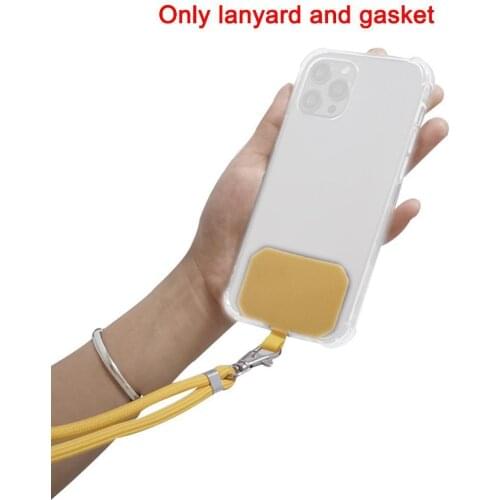 Universal Adjustable Mobile Phone Straps Neck Hanging Anti-lost String Rope Diagonal Harness Cards Lanyard 15.7 To 27.6 Inches
