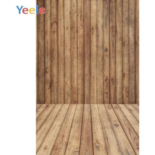 Yeele Vinyl Wood Board Photography Backdrop Custom Newborn Baby Birthday Portrait Photographic Background For Photo Studio