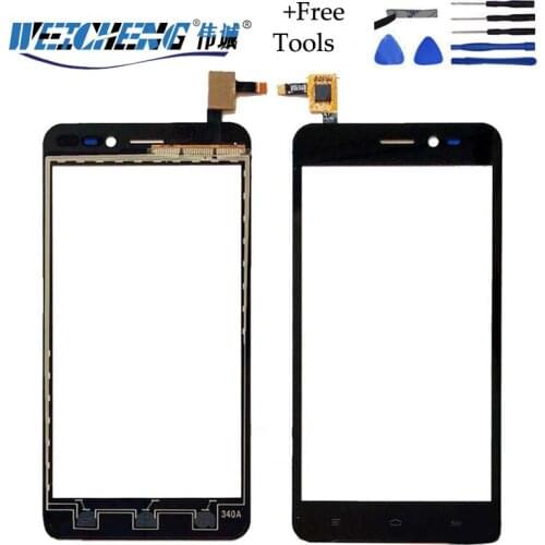 WEICHENG For Explay Pulsar Touch screen Digitizer Front Glass Panel Replacement Touchscreen Sensor Free TOOLS