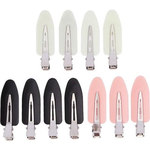 4pcs Hair Clips Seamless Hair Pins Bang Fix Fringe Makeup or Washing Face Accessories for Women Girls Hair Care Styling Tool