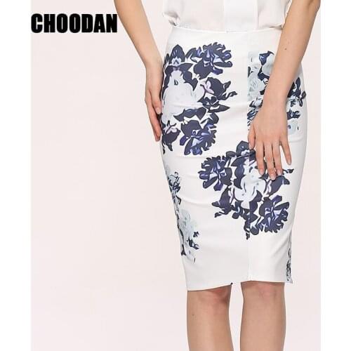 CHOODAN Long Pencil Skirts