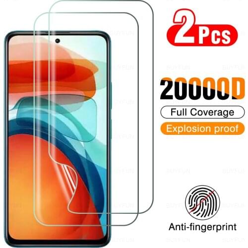 2Pcs Hydrogel Film Not Glass For Xiaomi Poco X3 GT On Xiame Pocophone x3 X3GT POCOX3 Protector Safety HD Screen Full Cover Film