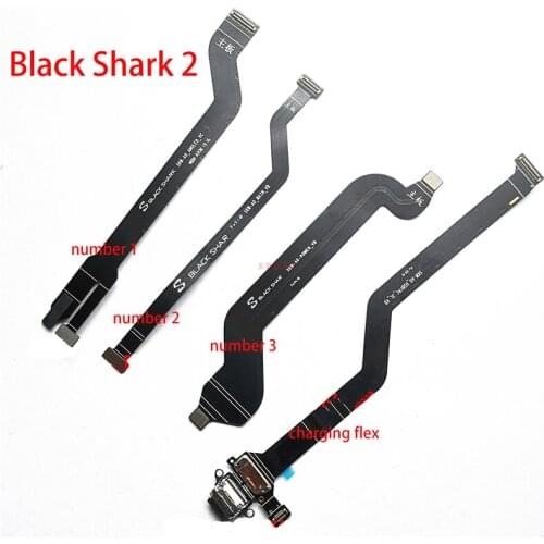 For Xiaomi Black Shark 2 second generation charging cable charging TYPE-C data port POWER boot volume speaker