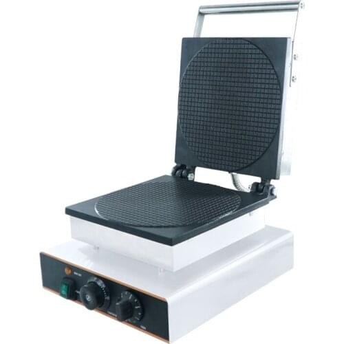 Commercial Electric Egg Roll Cone Machine Ice Cream Waffle Cones Maker Making Machine 1750W Nonstick Electric