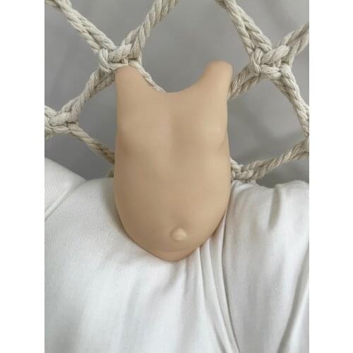 Mini Belly Plate for wee mouse or for fit other 9-10 in bebe Reborn Doll kit