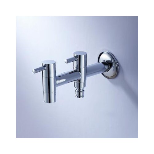 Fashion Luxury high quality wall mounted bathroom washing machine tap faucet mixer outdoor faucet garden tap free shipping