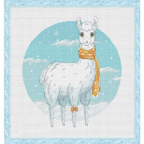 YangtuoHome Fun Cross Stitch Kit Package Greeting Needlework Counted Kits New Style Joy Sunday Kits Embroidery