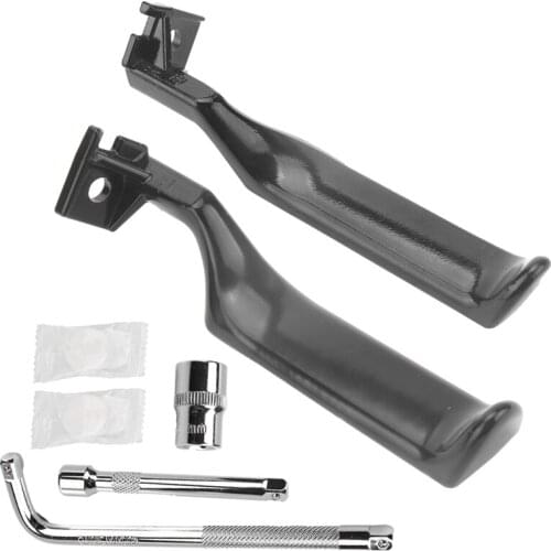 Inside Door Handles Set Pair LH RH METAL with Tool for Ford F150 F250 F350 BRONCO 87-96