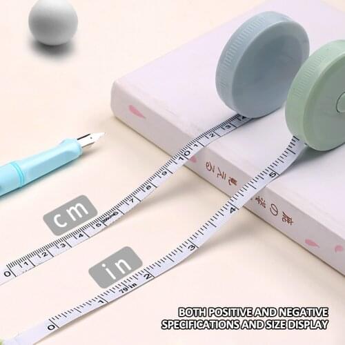 New Portable Retractable Ruler Centimeter Belt Children Height Ruler Centimeter Inch Roll Tape 150cm/60"Measuring Tape Measure