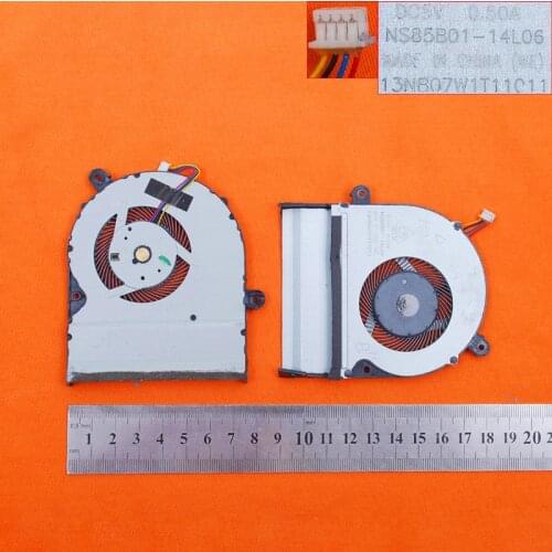New Laptop Cooling Fan for ASUS A401L A401LB5200 K401LB5200 K401LB(Original,95% New) PN:NSB5B01-14L06 13NB07W1T11C11