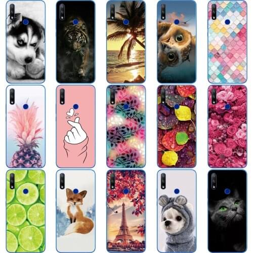 Silicon Case For Honor 9X Global Case bumper Honor 9X Premium Back Phone Cover For Huawei Honor 9X Premium STK-LX1 Soft TPU bags