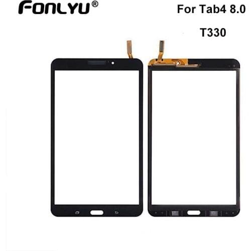 LCD Touch Replacement Touch Screen Digitizer For Samsung Galaxy Tab 4 8.0 T330 2014 Front Outer Screen Glass with Touch Panel