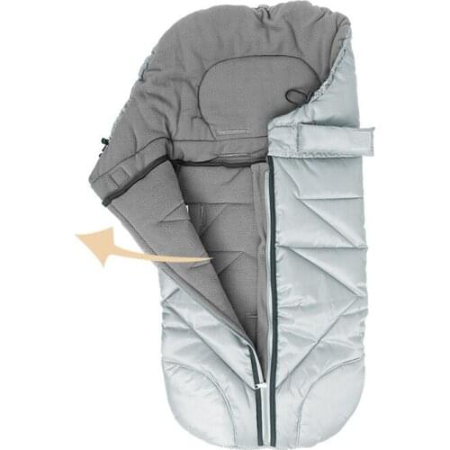 Baby stroller sleeping bag autumn and winter multifunctional stroller warm foot cover sleeping bag baby thick anti-kick quilt