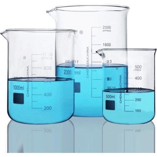 High Boron Silicon Thickened Glass Beaker Low Type Beaker Specification Complete Experimental Consumables