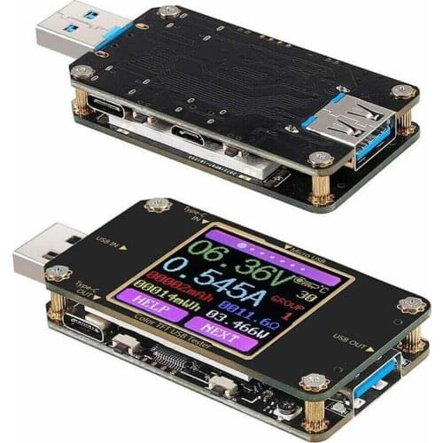 USB Mini Voltage Current Meter LCD Screen Creative Portable Mobile Power Charger Detector Phone Voltage Tester Doctor