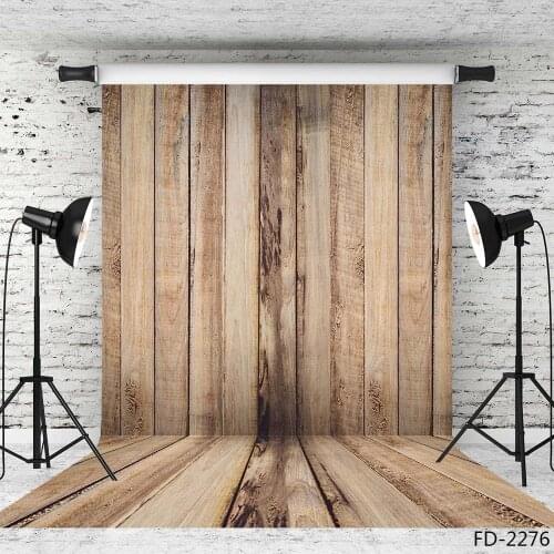 Wooden Floor Texture Photographic Backgrounds Vinyl Backdrops Photo Studio for Children Baby Shower Portrait Photobooth Decor