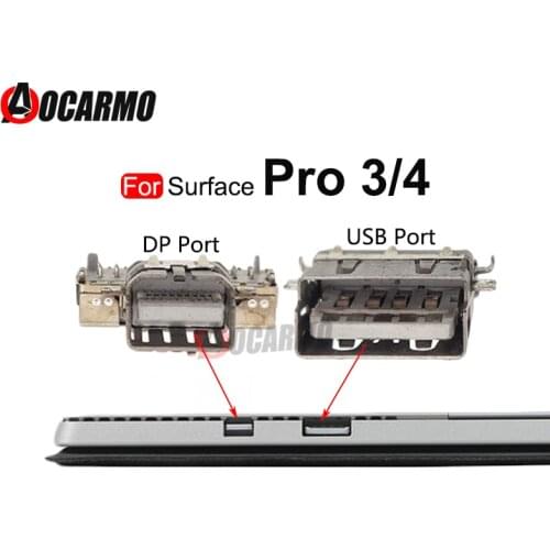 For Microsoft Surface Pro3 Pro4 Pro 3 4 USB DP Port Dock Replacement Parts