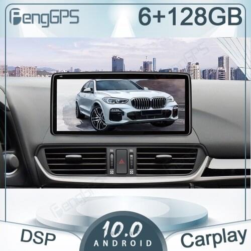 12.3“ Autoradio 6+128G Android 10.0 For Mazda CX-4 2016+ Car GPS Navigation Multimedia Player Head Unit Carplay Bluetooth
