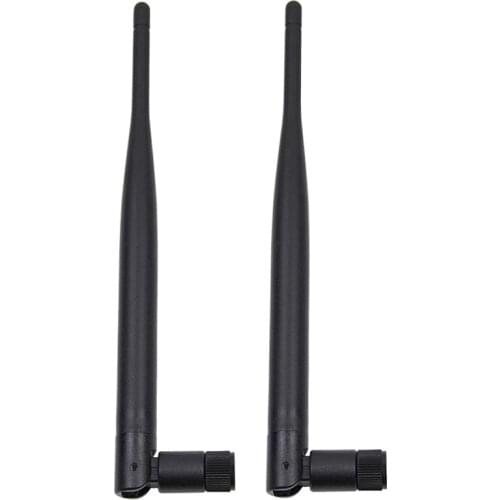 6dBi 2.4GHz 5GHz Dual Band WiFi RP-SMA Antenna + 1x 12cm U.fl IPEX Cable N8S5