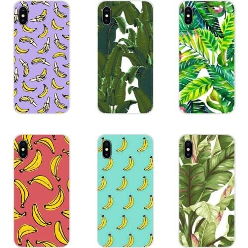 Accessories Cases Cover For Xiaomi Mi4 Mi5 Mi5S Mi6 Mi A1 A2 5X 6X 8 9 Lite SE Pro Mi Max Mix 2 3 2S Plants Cactus Banana Leaves