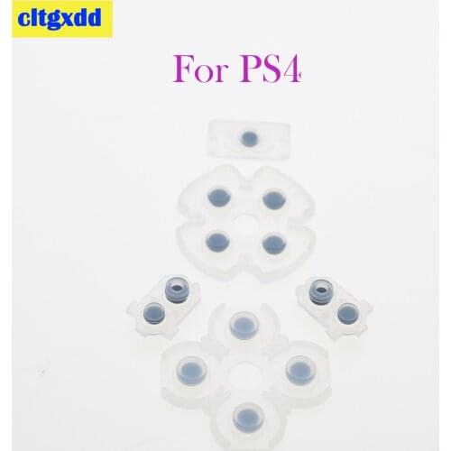Cltgxdd For Sony Playstation 4 PS4 Controller JDS 030 040 Conductive Silicone Rubber Pads for Dualshock 4 L2 R2 Buttons