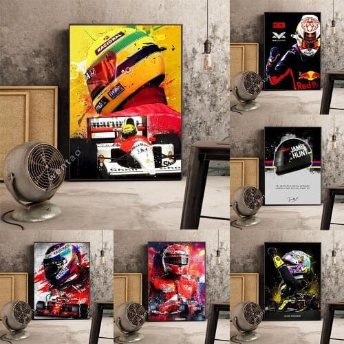 Home Decor Modern Superstar Motorcycle Racing Star Posters Canvas Painting Print Modular Wall Art Picture Living Room Decoration