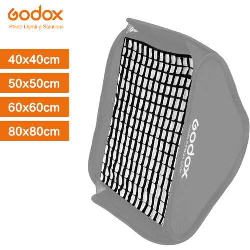 Godox 40x40cm 50x50cm 60x60cm 80x80cm Honeycomb Grid for Godox S-type Softbox Studio Speedlite Flash Softbox