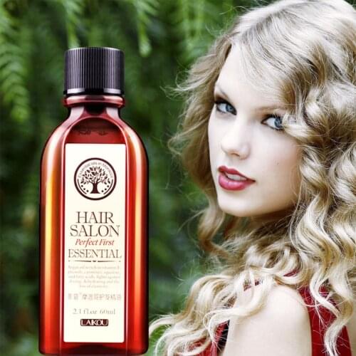 60ml Morocco Nut Hair Care Oil Argan Oil Keratin Free Curly Nourish Scalp Repair Dry Treatment Essential Oil Conditioner