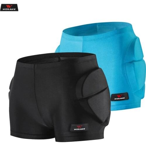 WOSAWE Motorcycle Hip Protector Motocross Shorts Moto Armor Pants Skiing Skating Riding Racing Protective Hip Padded Protection