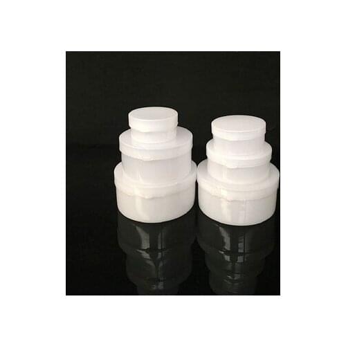 Wholesale 100Pcs (5g/20g/30g/50g) White Plastic Refillable Bottles Cosmetic Empty Cosmetic Jars Eye Shadow Face Cream Container