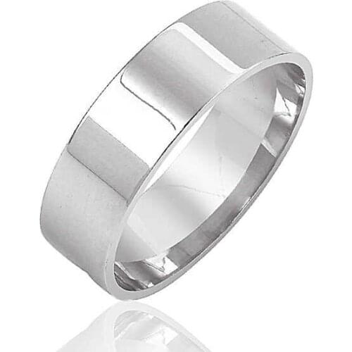 Original silver , Rodium Plated Wedding ring, Classic Wedding rings Types