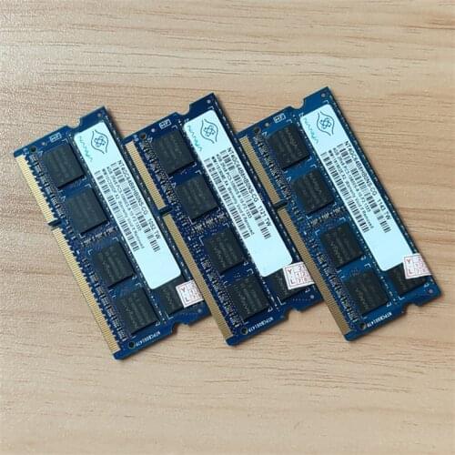 Nanya memoria DDR3 RAMS 2GB/4GB PC3 10600S/12800S 1333MHz/1600MHz DDR3 4GB 1333MHz 2GB1333MHz ram laptop memory for notebook