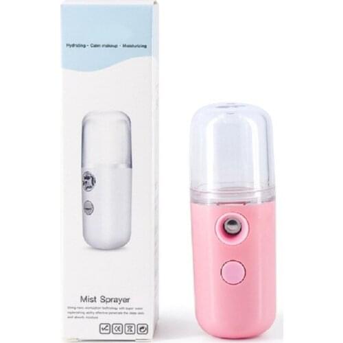 Nano Mist Facial Sprayer USB Humidifier Rechargeable Nebulizer Face Steamer Moisturizing Beauty Instruments Face Skin Care Tools