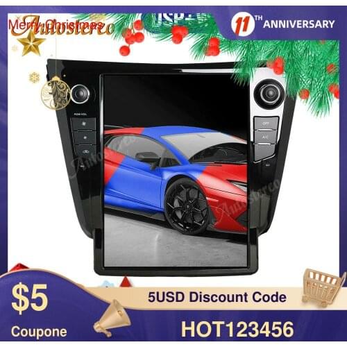 Tesla Style Car GPS Navigation For Nissan X-TRAIL 2014+ Head Unit Android 9 No DVD Multimedia Player Auto Stereo Radio Recorder