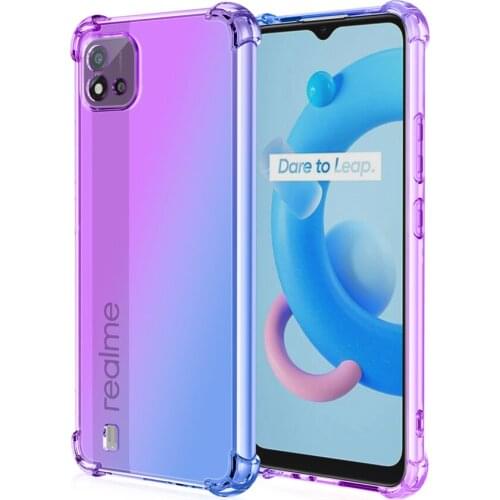 Air Bag TPU Soft Anti-scratch Case for OPPO Find X3 Pro Realme C20 C21 C17 7i 5G A94 A93 A73 4G A72 A53 F19 F17 Phone Bag