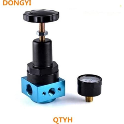 40kg air pump high pressure regulating valve cylinder blow molding machine gas pressure regulating reducing valve qtyh-15 / 25
