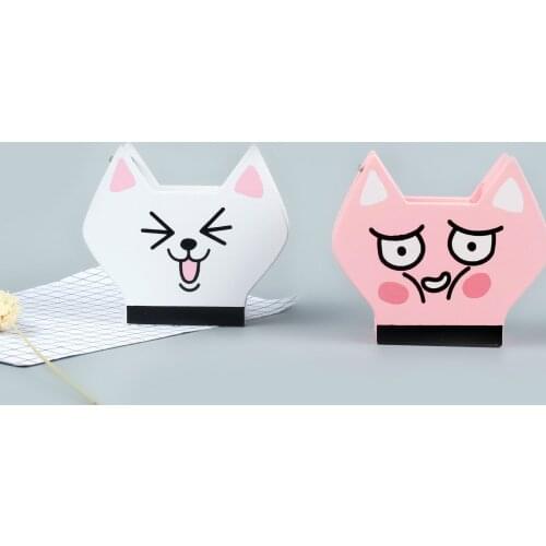 1pcs 47090 Mai and Stationery Wholesale JML1704-237 Knocking Cute Wooden Tape Dispenser Creative Tape Dispenser